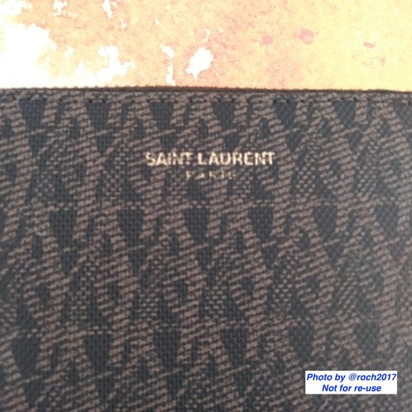 Saint Laurent  Paris Toile Monogram Compact Zip Around Wallet - Picture 12 of 12